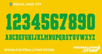 Brazil Font 2020/2021