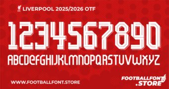 Liverpool Font 2025 / 2026